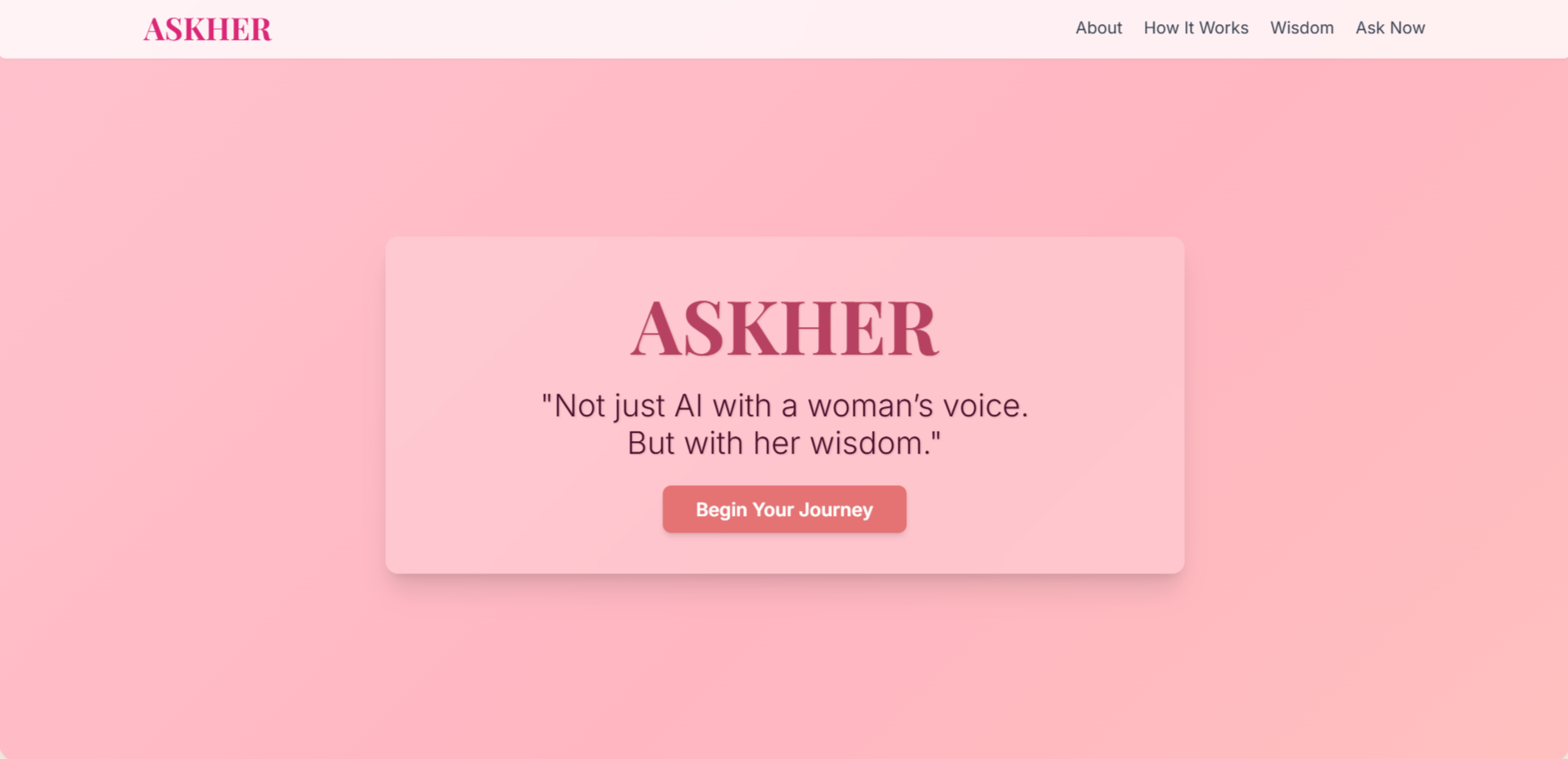 ASKHER - Women's Health & Wisdom Platform